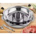 Stainless Steel Hot Pot with Rotating Lifting Drainage Basket